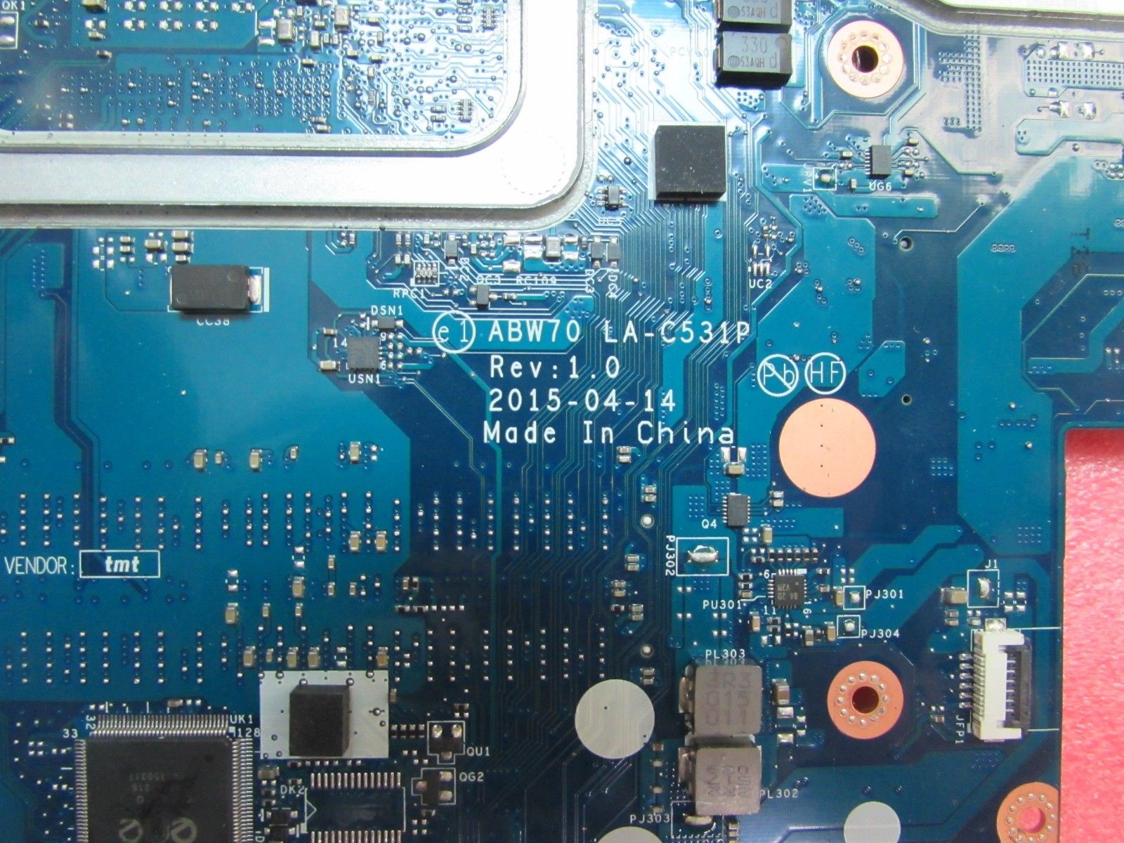 HP HP Envy 17-M7-n001dx-LA-C531P 813682-501 I7-5500U motherboard