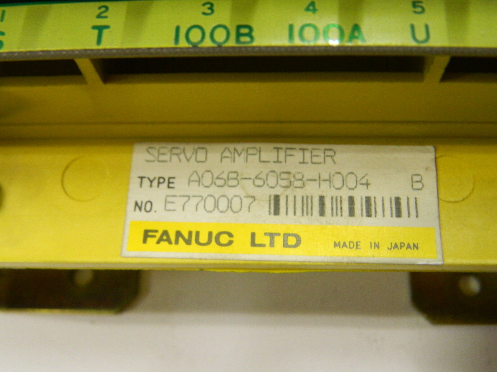 FANUC DRIVE A06B-6058-H004 TOP BOARD A20B-1003-0090 tested warranty