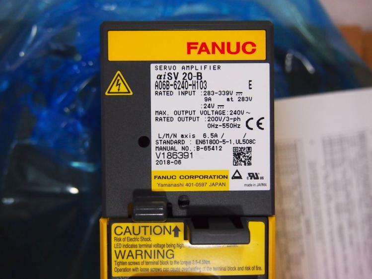 NEW IN BOX FANUC SERVO AMPLIFIER A06B-6240-H103 EXPEDITED SHIPPING