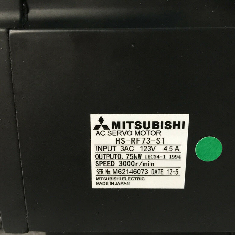 NEW MITSUBISHI AC SERVO MOTOR HS-RF73NX-S1 HS-RF73-S1 EXPEDITED SHIPPING