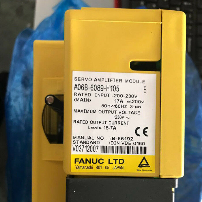 NEW ORIGINAL FANUC SERVO AMPLIFIER MODULE A06B-6089-H105 EXPEDITED SHIPPING