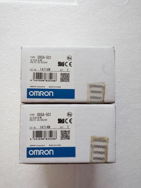 NEW ORIGINAL OMRON SAFETY RELAY G9SA-501 AC/DC 24V EXPEDITED SHIPPING