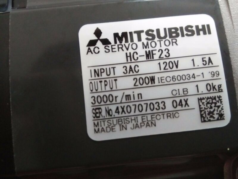 NEW&ORIGINAL MITSUBISHI AC SERVO MOTOR HC-MF23 HCMF23 SHIPPING