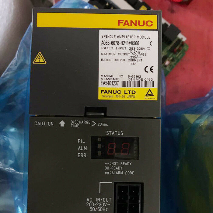NEW FANUC SPINDLE AMPLIFIER MODULE A06B-6078-H211#H500 EXPEDITED SHIPPING