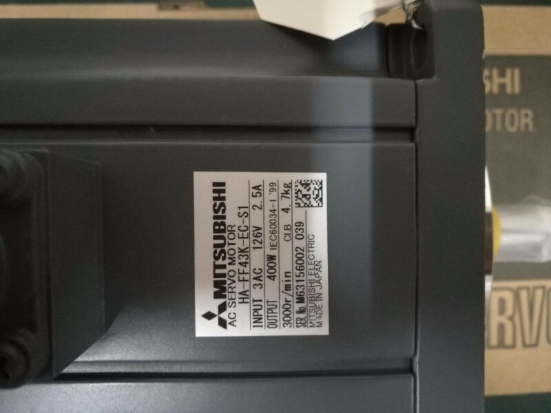 MITSUBISHI AC SERVO MOTOR HA-FF43K-EC-S1 HAFF43KECS1 NEW ORIGINAL