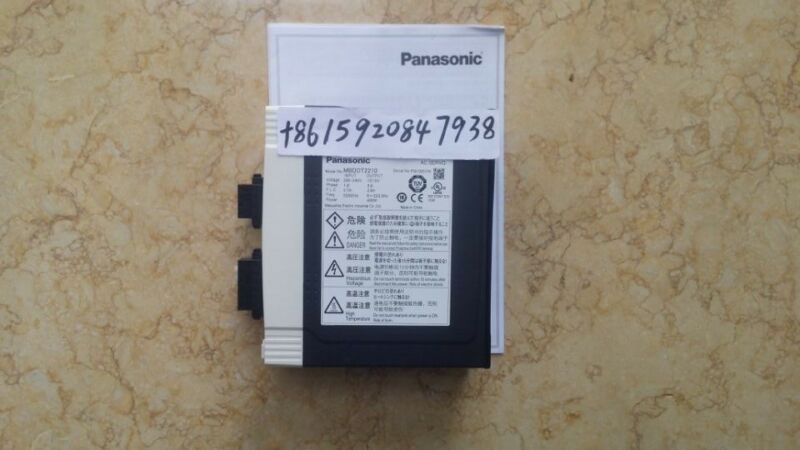 NEW ORIGINAL PANASONIC AC SERVO DRIVER MBDDT2210 EXPEDITED SHIPPING