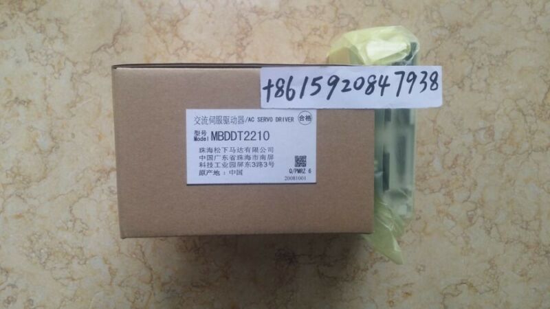 NEW ORIGINAL PANASONIC AC SERVO DRIVER MBDDT2210 EXPEDITED SHIPPING
