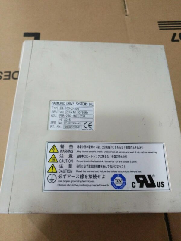 USED HARMONIC SERVO DRIVER HA-655-2-200 EXPEDITED SHIPPING