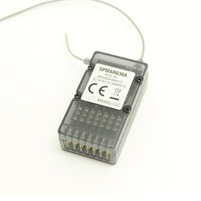 AR636A AR636 6CH AS3X Receiver for Spektrum RX SPMAR636A DX6i DX6 DX7 DX8 Parts