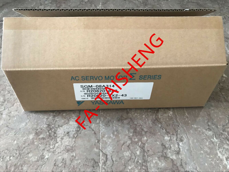 YASKAWA AC SERVO MOTOR SGM-08A314 NEW ORIGINAL EXPEDITED SHIPPING