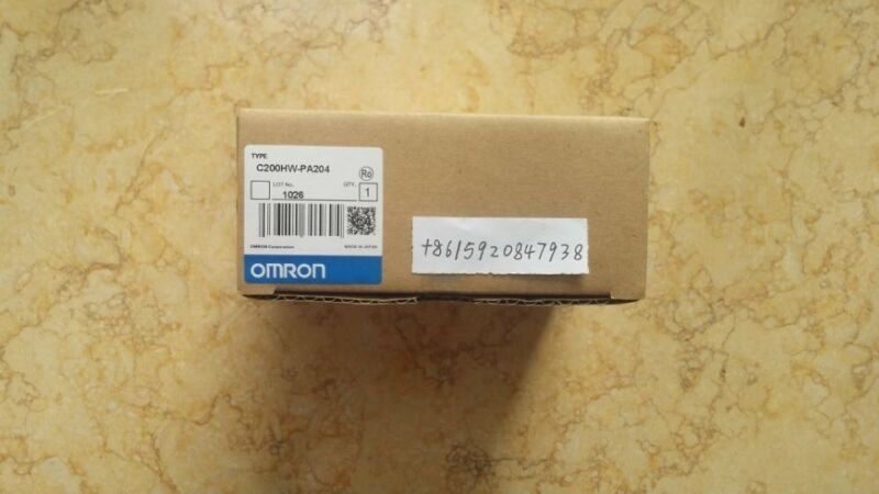 NEW ORIGINAL OMRON POWER SUPPLY MODULE C200HW-PA204 EXPEDITED SHIPPING