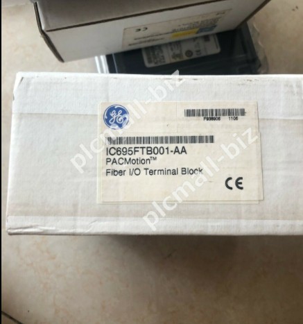 IC695FTB001 GE FIBER OPTIC TERMINAL BOARD FOR PMM335 Brand new