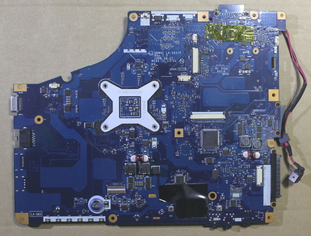 Toshiba SatelliteL450 L455 L450D L455D Motherboard NBWAE LA-5831P K000085480 