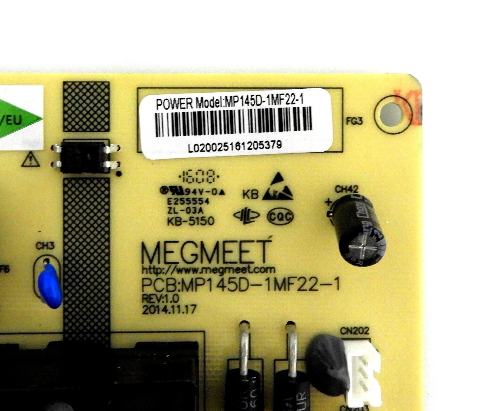 NEW MP145D-1MF22-1 POWER SUPPLY BOARD FOR HITACHI LE55A6R9A