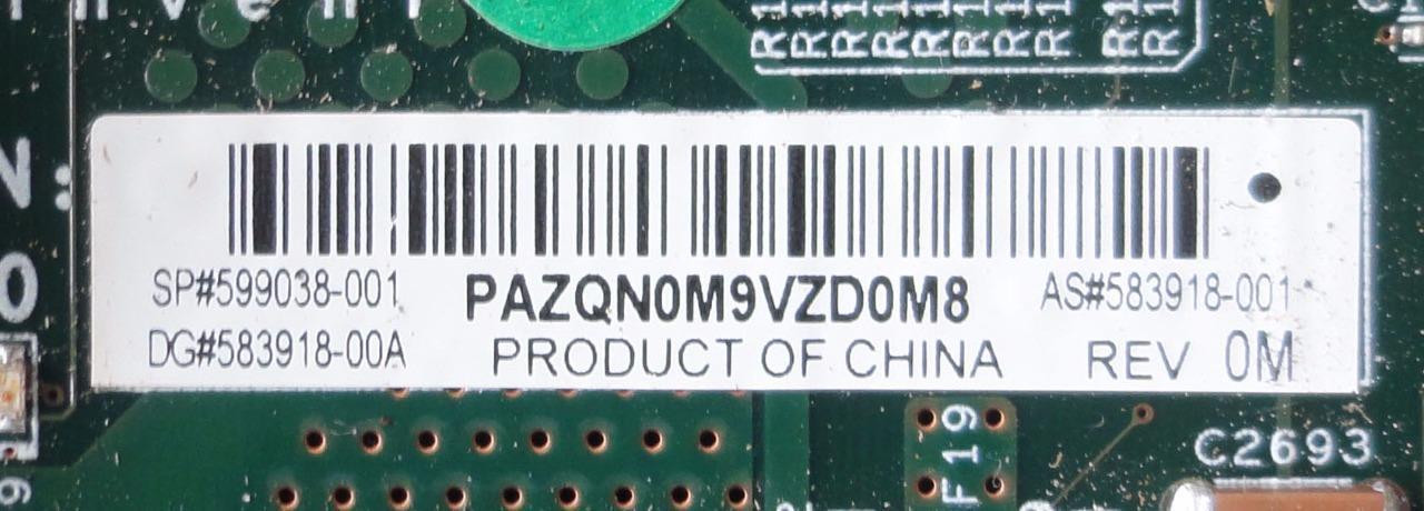 HP ProLiant DL380 G7 Dual Xeon Socket LGA1366 Motherboard 599038-001