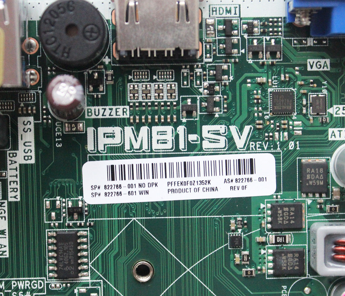 HP IPM81-SV REV:1.01 822766-001 Desktop motherboard 822766-601 LGA1155