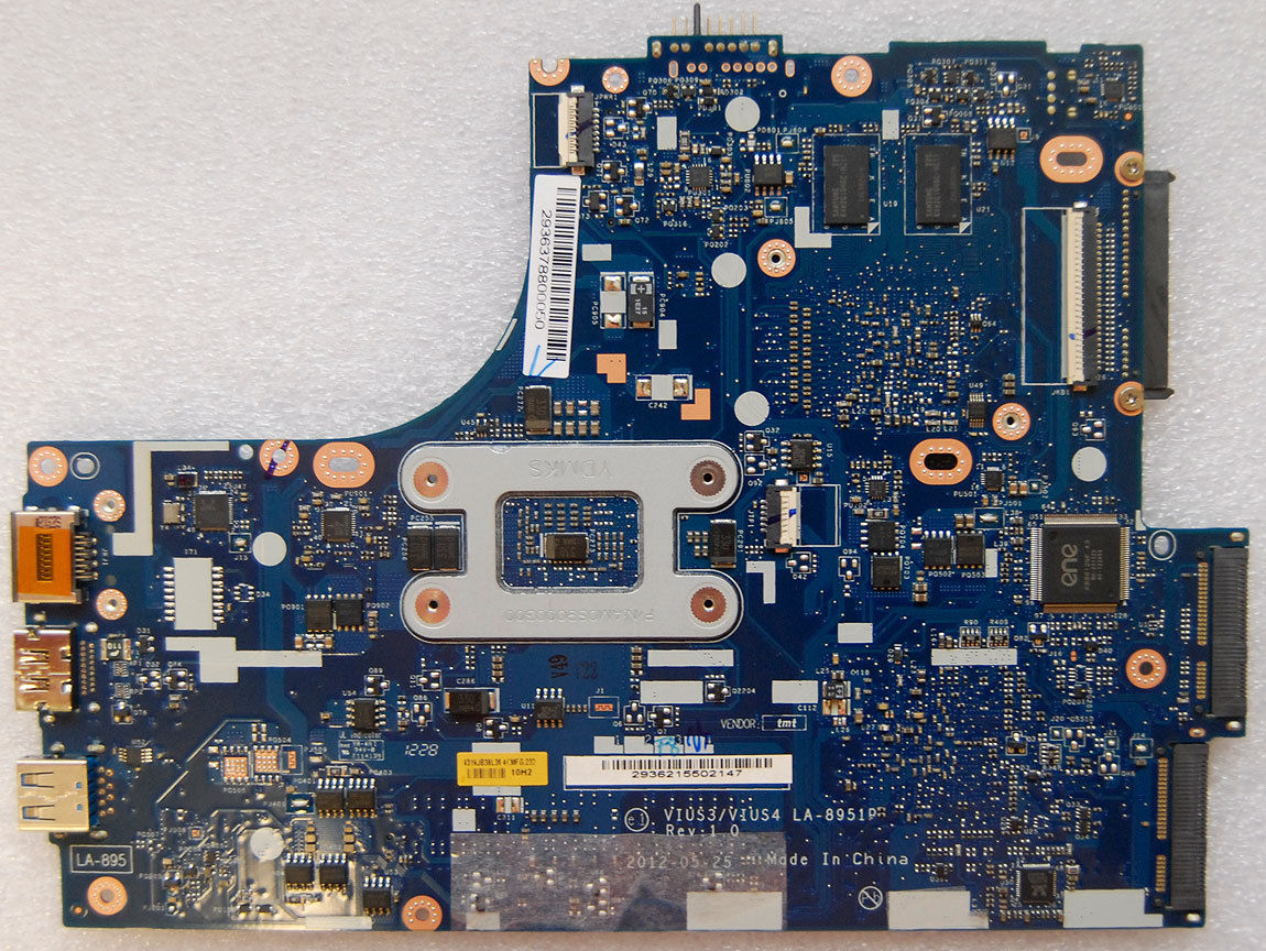Laptop Motherboard For Lenovo S400 With i5 CPU VIUS3 VIUS4 LA-89