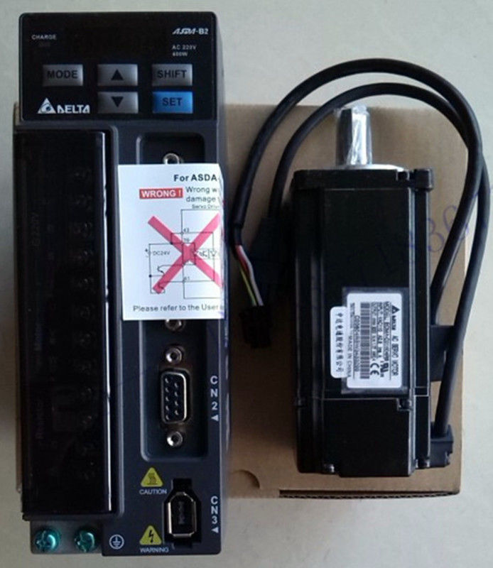 ECMA-C20604SS+ASD-B2-0421-B DELTA 0.4kw 3000rpm 1.27N.m servo motor driv