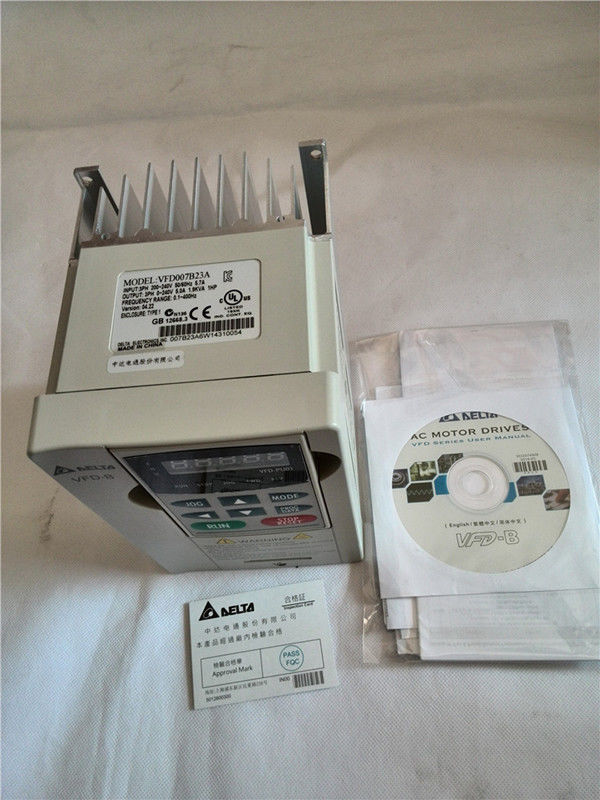 VFD007B23A DELTA VFD-B Inverter Frequency converter 750w 1HP 3 PHASE 220