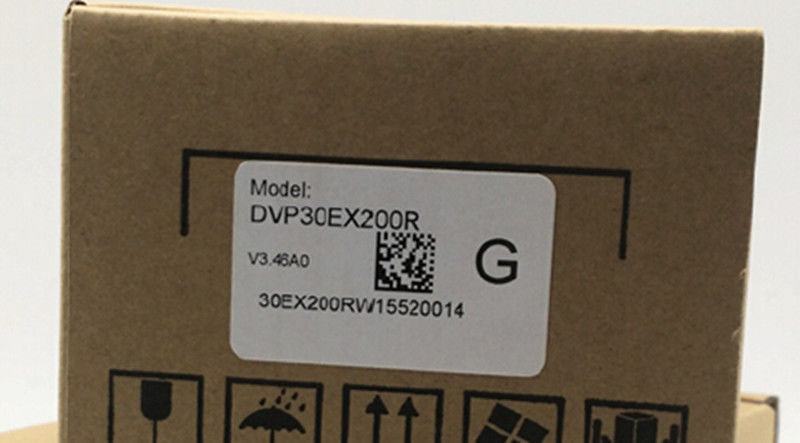 DVP30EX200R Delta EX2 Series Temperature/Analog PLC DI16/AI3 DO10 Relay/