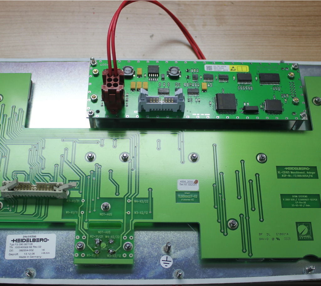 MID2004 00.781.2196 00.781.4974 Heidelberg Feeder LCD Module BAU Compati