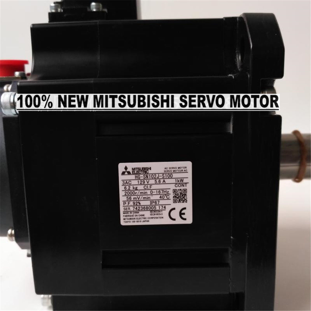 NEW  Mitsubishi Servo Motor HG-SN102J-S100 in box HGSN102JS100