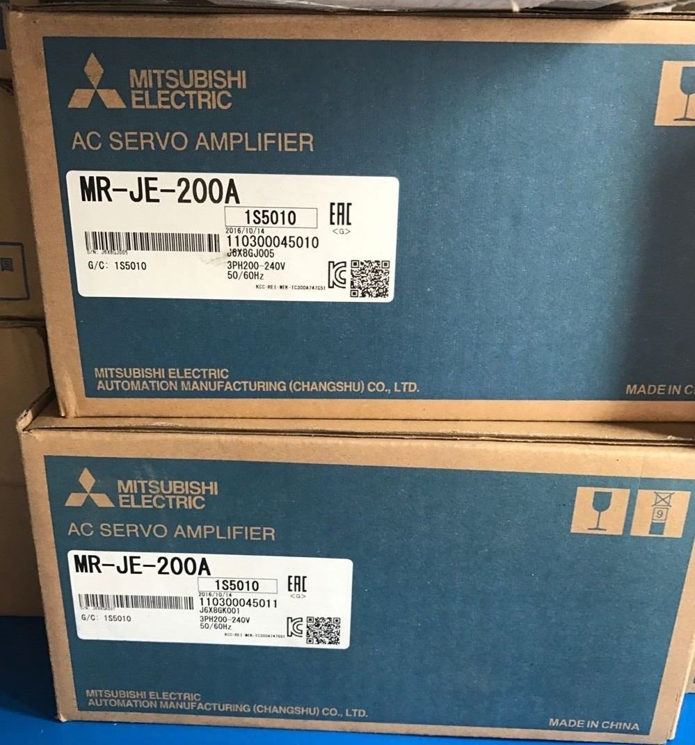 Original New Mitsubishi Servo Drive MR-JE-200A In Box MRJE200A