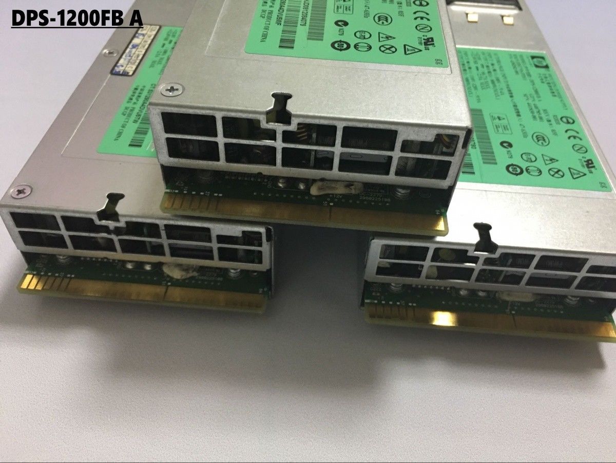 HP Power Server Power Supply For DL580G5 G6 G7 DPS-1200FB A 438202-001