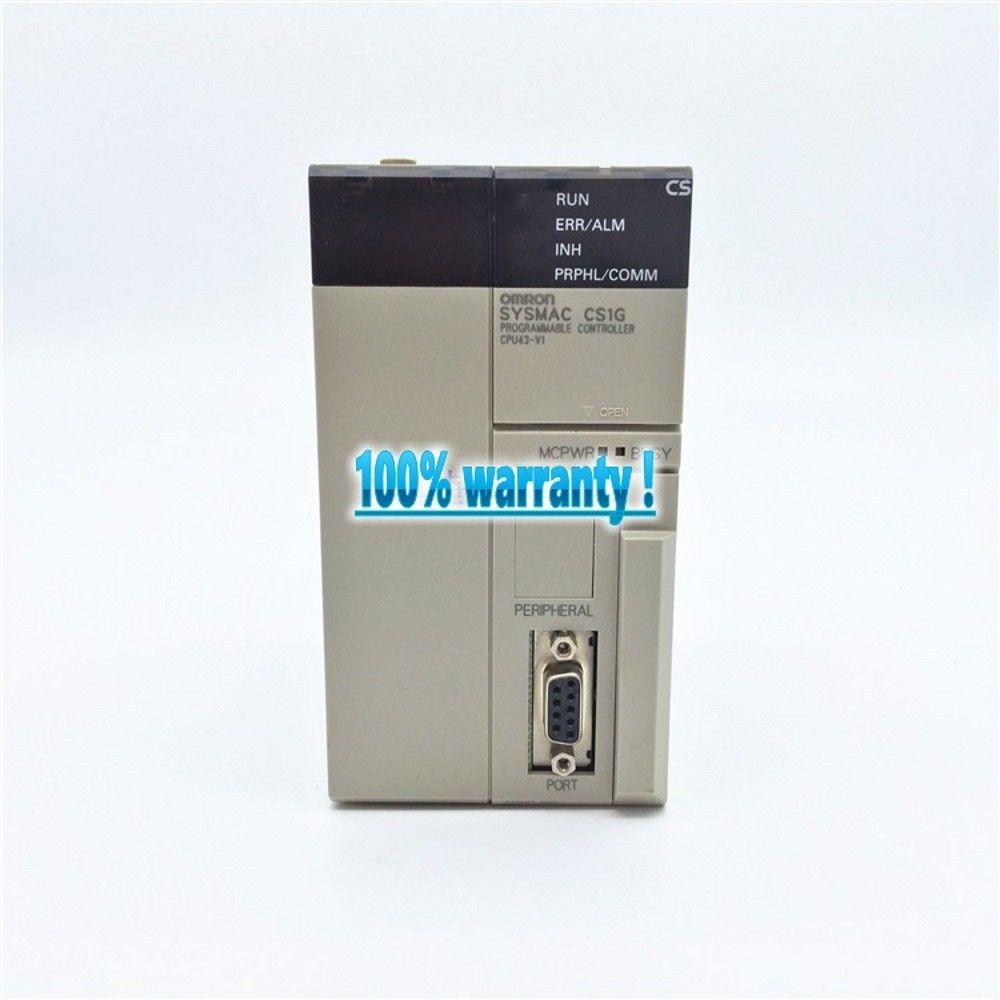 Original New OMRON PLC CS1G-CPU43-EV1 IN BOX CS1GCPU43EV1