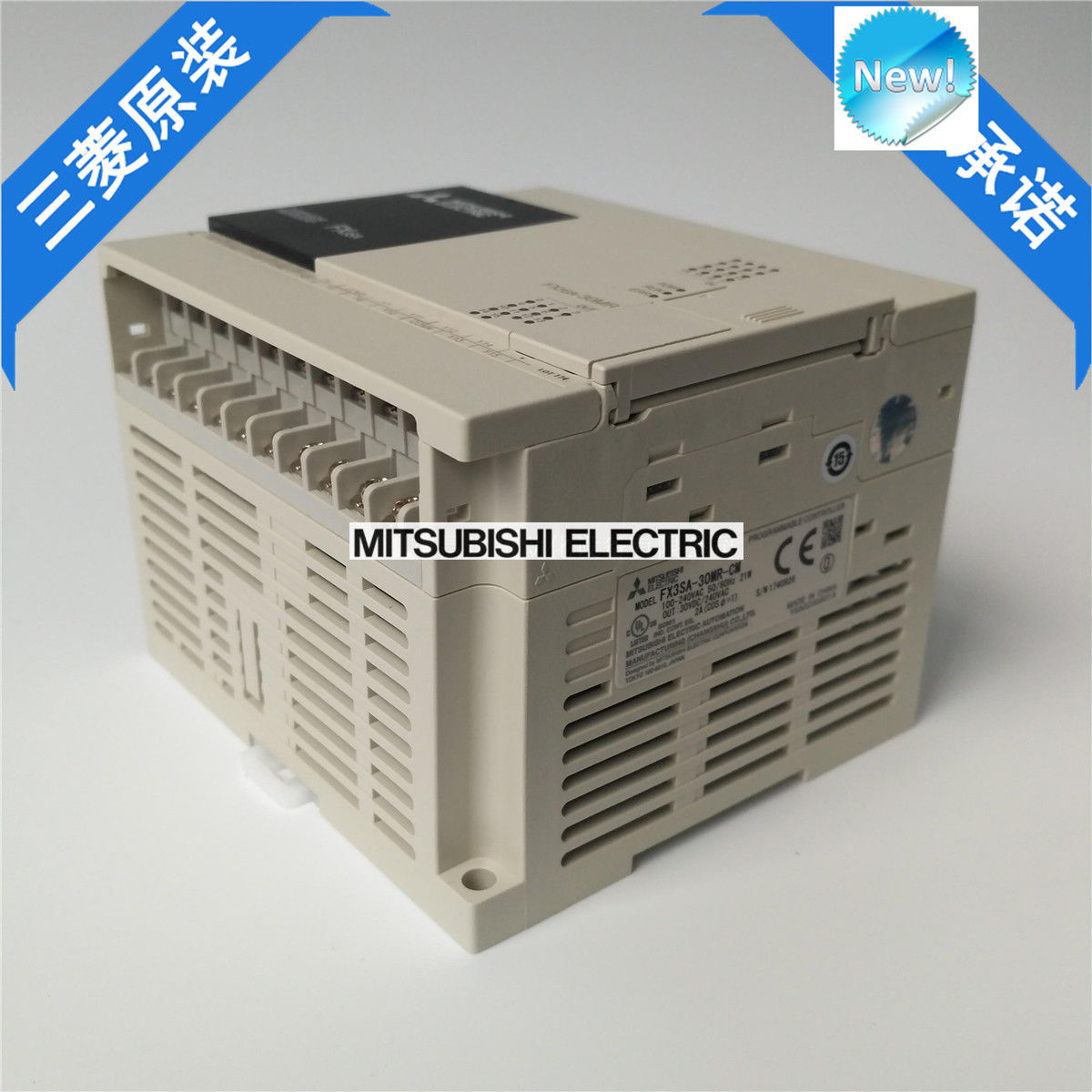 New Mitsubishi  PLC FX3SA-30MR-CM In Box FX3SA30MRCM