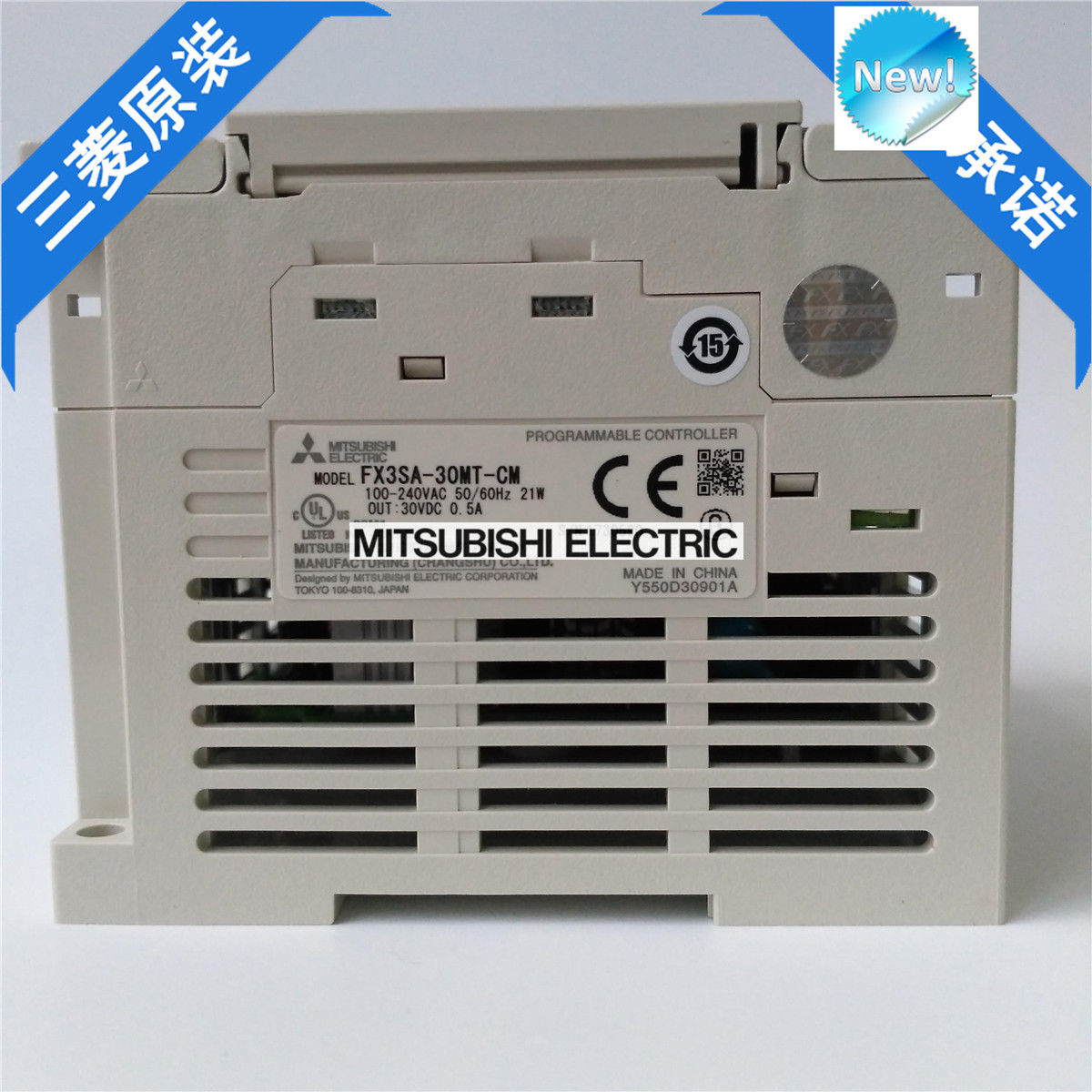New Mitsubishi  PLC FX3SA-30MT-CM In Box FX3SA30MTCM
