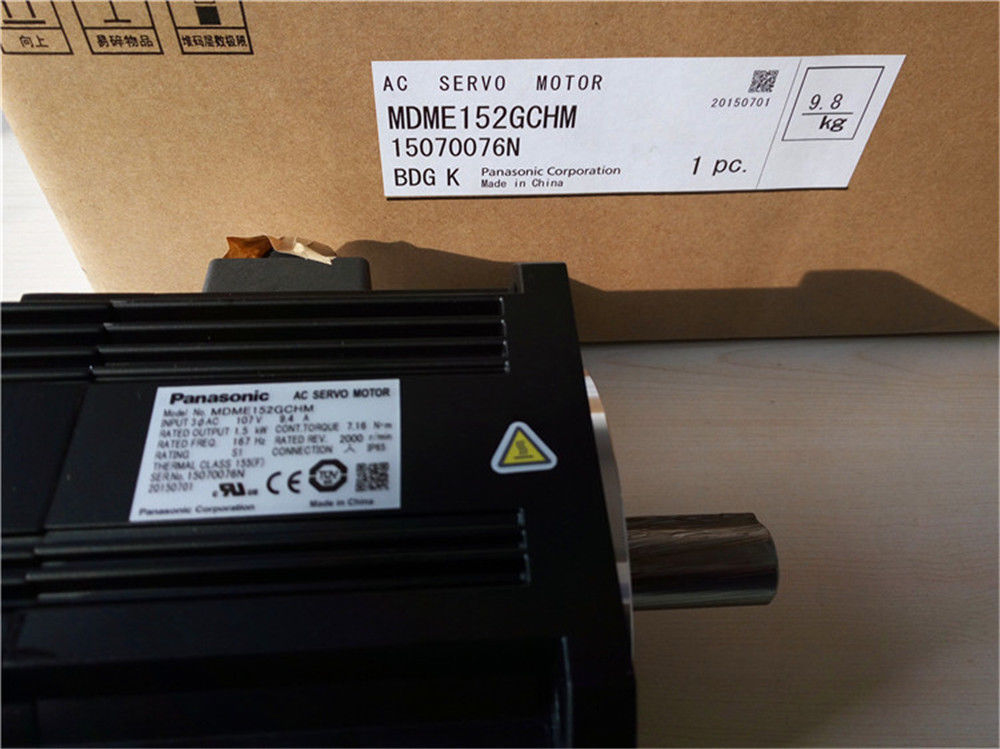 Brand New PANASONIC AC Servo motor MDME152GCHM in box