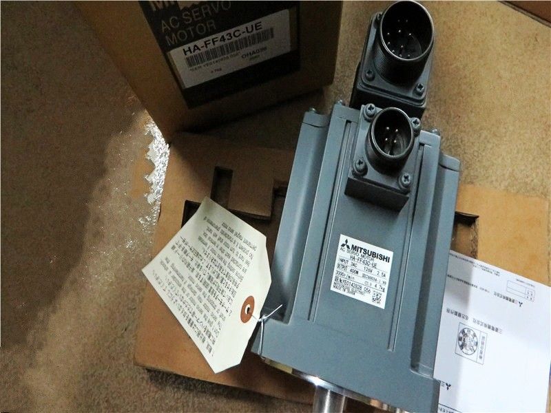 Brand NEW Mitsubishi Servo Motor HA-FF43C-UE HA-FF43-UE IN BOX HAFF43CUE