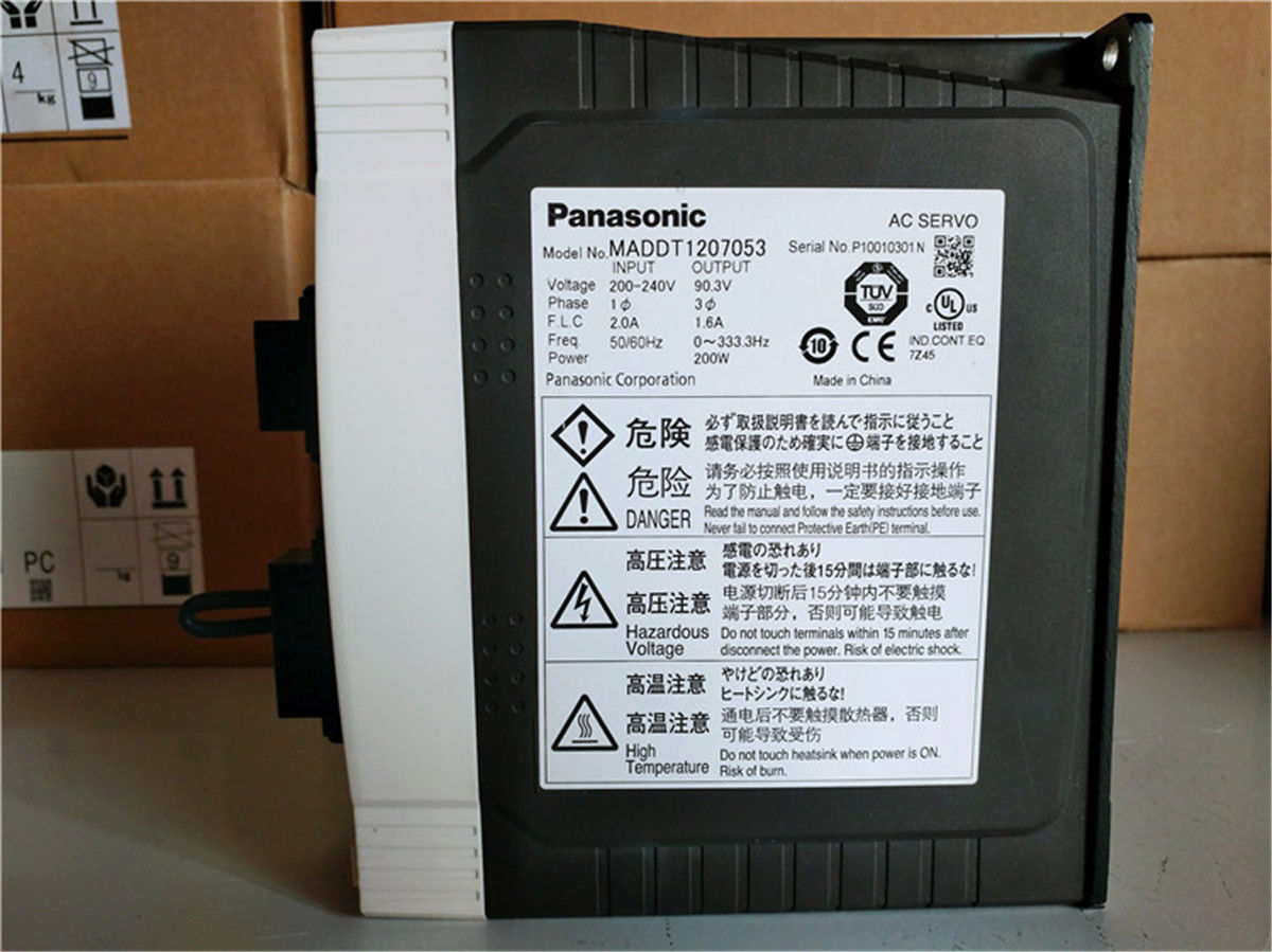 Brand NEW PANASONIC AC Servo drive MADDT1207053 in box