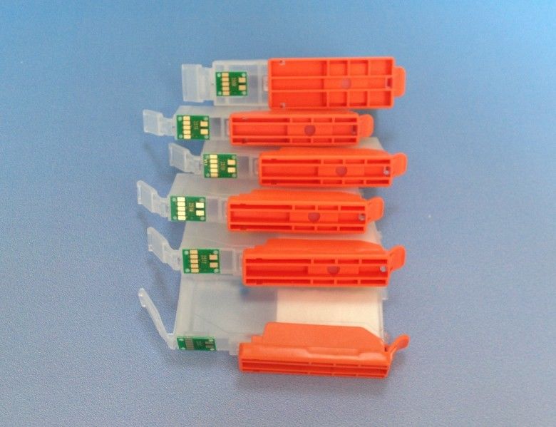 Refillable ink cartridge for Canon PIXMA MG7550 MG6350 MG7150 IP8750 printer