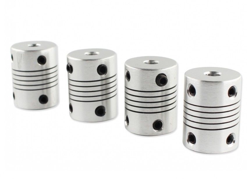 D19L25 Flexible Shaft Coupling CNC Stepper Motor Coupler Connector 3-10mm VEG93