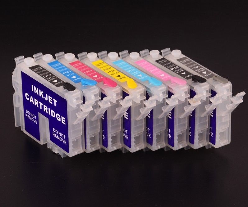Empty refillable ink Cartridge for EP Stylus Photo 2100 2200 printer with ARC