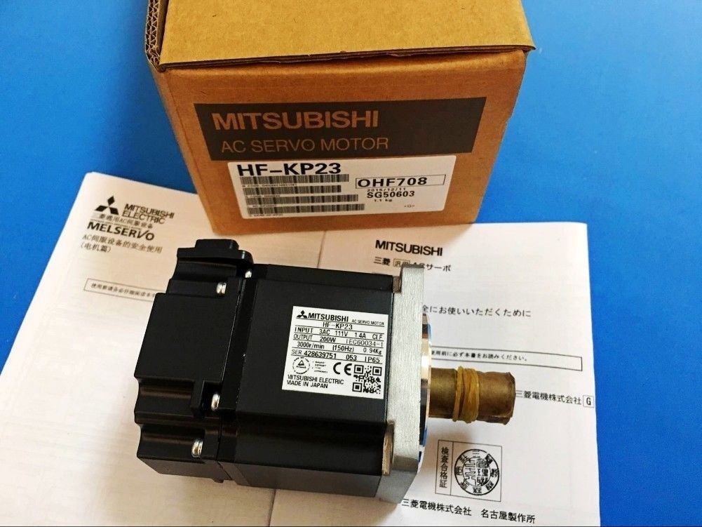 Brand New MITSUBISHI SERVO MOTOR HF-KP23 HF-KP23K HF-KP23B NEW in box HFKP23BK