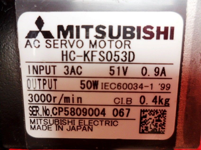 NEW&ORIGINAL Mitsubishi servo motor HC-KFS053D HCKFS053D in box