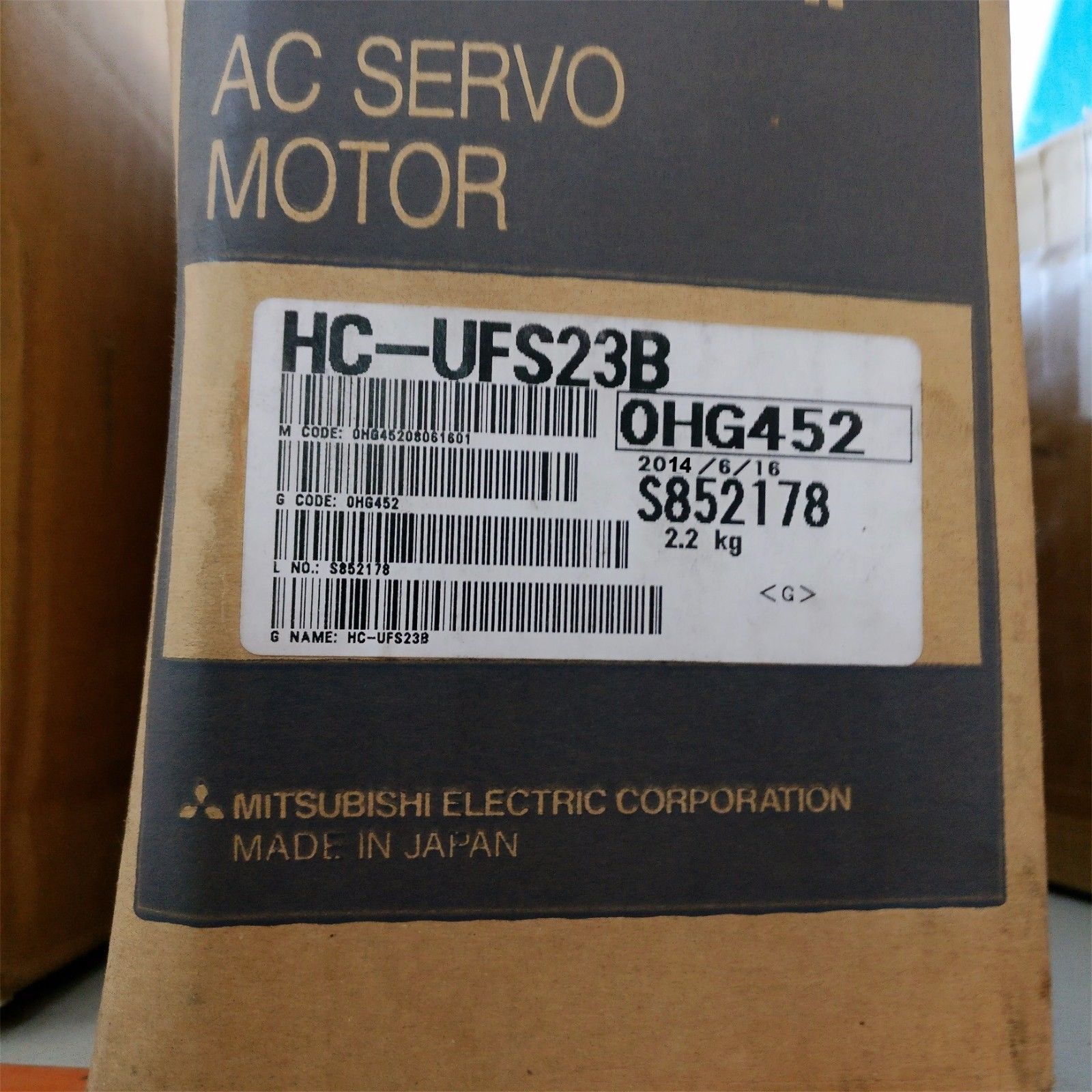 NEW Mitsubishi Servo Motor HC-UFS23 HC-UFS23B IN BOX HCUFS23B