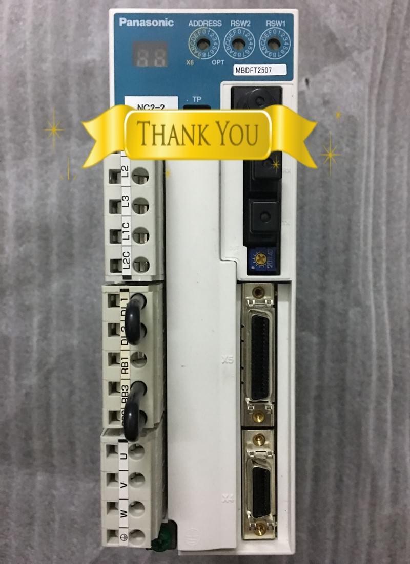 70% NEW PANASONIC AC Servo drive MBDFT2507 in box