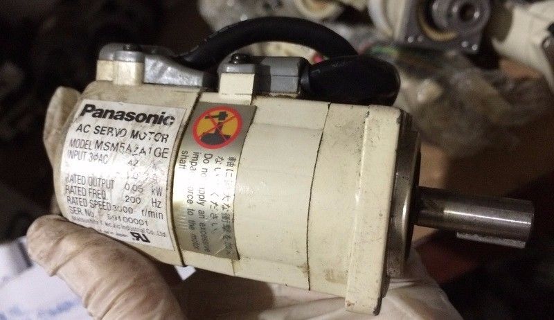 Panasonic USED TESTED WORKING SERVO MOTOR MSM5AZA1GE