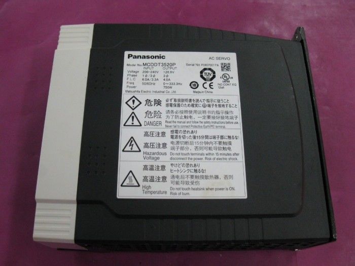USED 100% TESTED MCDDT3520P AC SERVO DRIVER MCDDT3520P