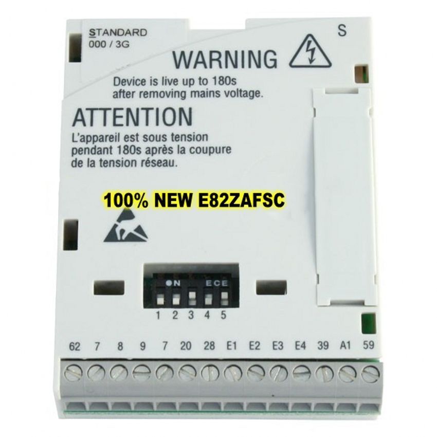 Genuine LENZE STANDART I/O FUNCTION MODULE E82ZAFSC in new box