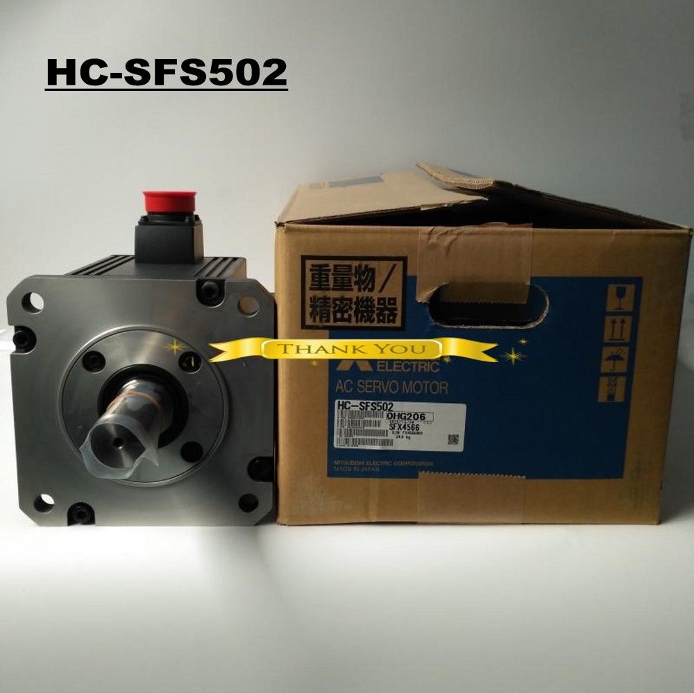 NEW MITSUBISHI SERVO MOTOR HC-SFS502 HC-SFS502B HC-SFS502K HC-SFS502BK IN BOX