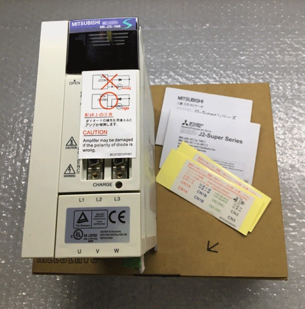 Brand New Mitsubishi Servo Drive MR-J2S-100B In Box MRJ2S100B